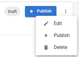 Publish and Edit options.