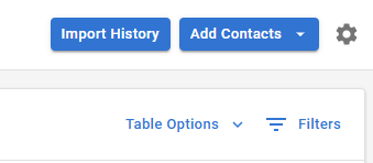 Screenshot of the Filters option