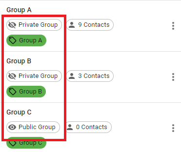 Public and Private Groups 4