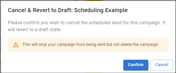 Scheduled email 3