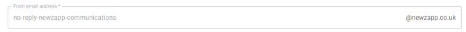 Unauthenticated From Address